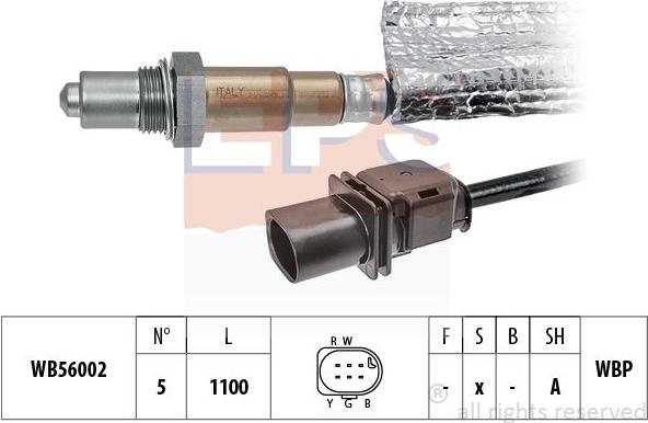 MDR EPS-1998 489 - Ламбда-сонда vvparts.bg