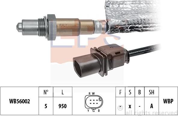 MDR EPS-1998 487 - Ламбда-сонда vvparts.bg