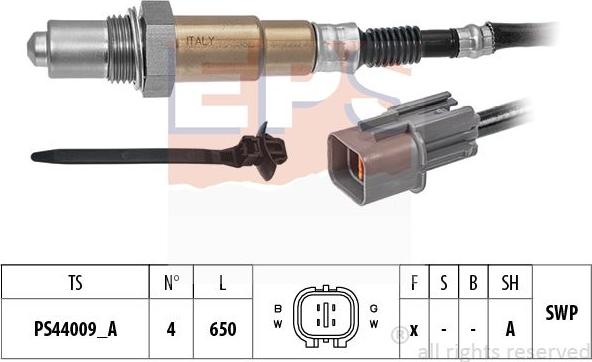 MDR EPS-1998 549 - Ламбда-сонда vvparts.bg