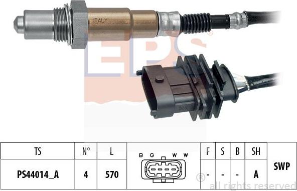 MDR EPS-1998 546 - Ламбда-сонда vvparts.bg