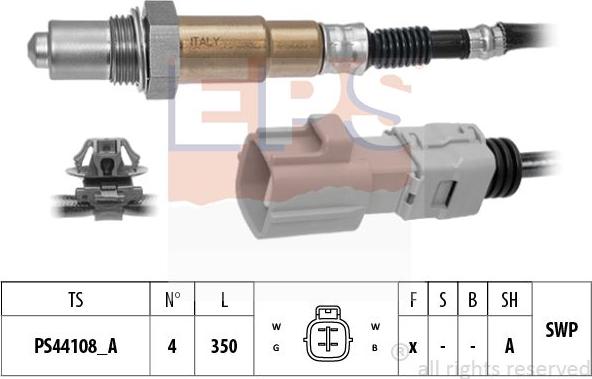 MDR EPS-1998 556 - Ламбда-сонда vvparts.bg