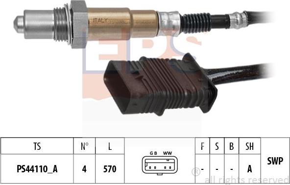 MDR EPS-1998 553 - Ламбда-сонда vvparts.bg