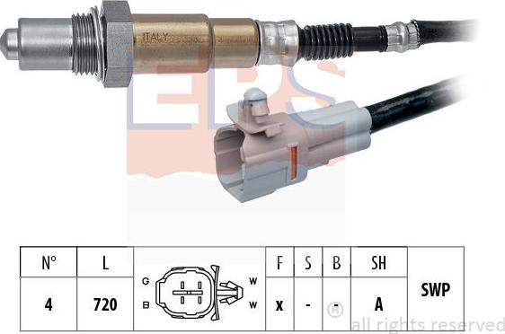 MDR EPS-1998 526 - Ламбда-сонда vvparts.bg