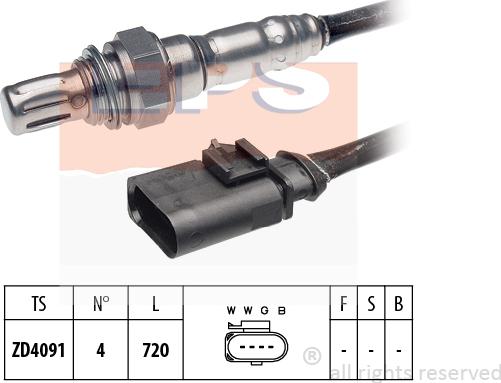 MDR EPS-1998 056 - Ламбда-сонда vvparts.bg