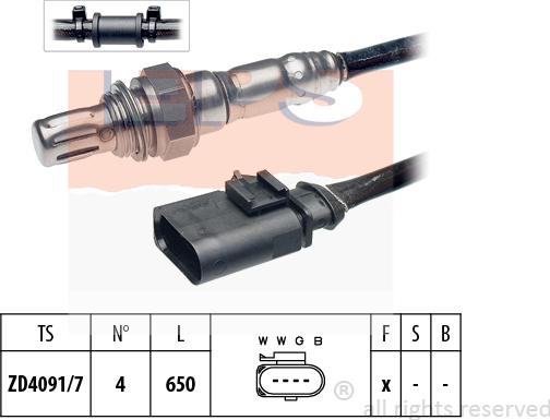 MDR EPS-1998 083 - Ламбда-сонда vvparts.bg