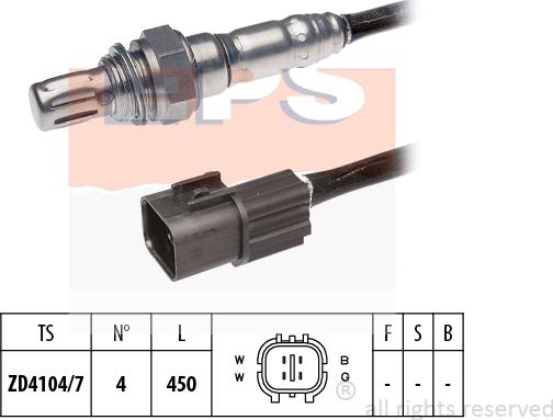 MDR EPS-1998 074 - Ламбда-сонда vvparts.bg