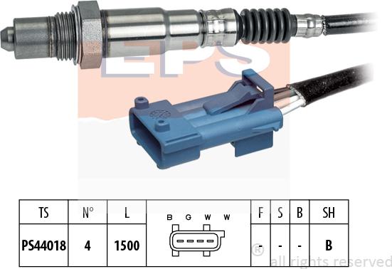 MDR EPS-1998 301 - Ламбда-сонда vvparts.bg