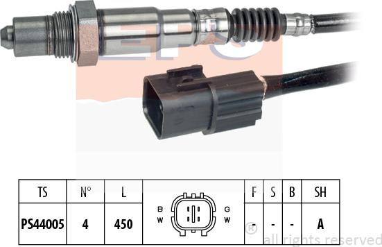 MDR EPS-1998 256 - Ламбда-сонда vvparts.bg