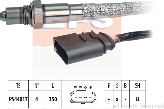 MDR EPS-1998 252 - Ламбда-сонда vvparts.bg