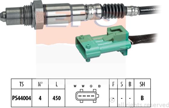 MDR EPS-1998 206 - Ламбда-сонда vvparts.bg