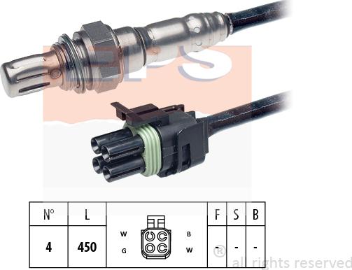 MDR EPS-1998 232 - Ламбда-сонда vvparts.bg