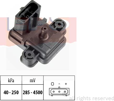 MDR EPS-1993 059 - Датчик, налягане при принудително пълнене vvparts.bg