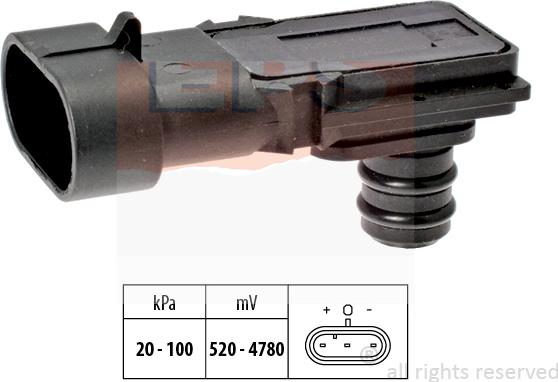 MDR EPS-1993 023 - Датчик, налягане при принудително пълнене vvparts.bg