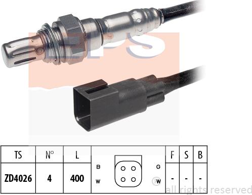 MDR EPS-1997 444 - Ламбда-сонда vvparts.bg