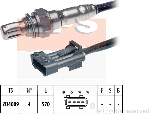 MDR EPS-1997 583 - Ламбда-сонда vvparts.bg