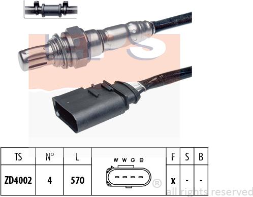 MDR EPS-1997 600 - Ламбда-сонда vvparts.bg