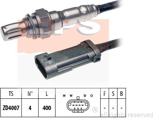 MDR EPS-1997 097 - Ламбда-сонда vvparts.bg