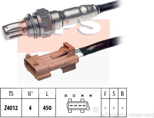 MDR EPS-1997 059 - Ламбда-сонда vvparts.bg