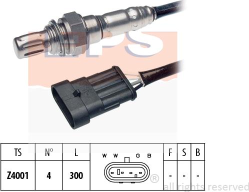 MDR EPS-1997 054 - Ламбда-сонда vvparts.bg