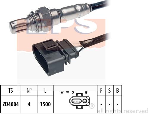 MDR EPS-1997 087 - Ламбда-сонда vvparts.bg