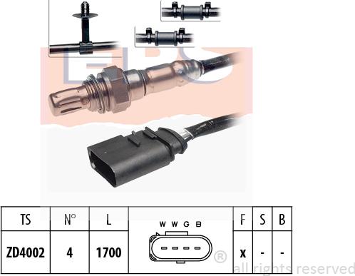 MDR EPS-1997 165 - Ламбда-сонда vvparts.bg