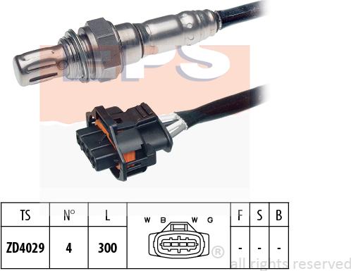 MDR EPS-1997 136 - Ламбда-сонда vvparts.bg