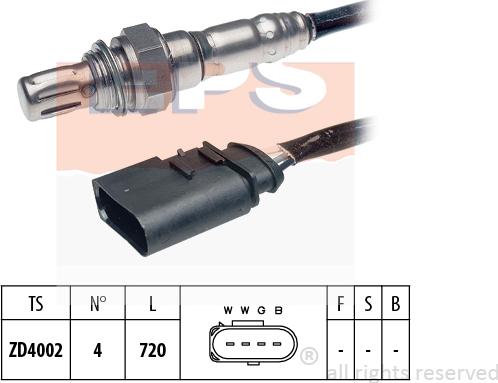 MDR EPS-1997 175 - Ламбда-сонда vvparts.bg