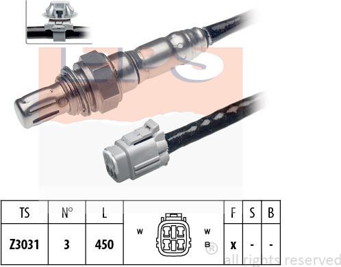 MDR EPS-1997 866 - Ламбда-сонда vvparts.bg