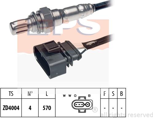 MDR EPS-1997 301 - Ламбда-сонда vvparts.bg