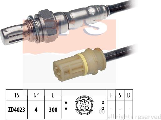 MDR EPS-1997 298 - Ламбда-сонда vvparts.bg