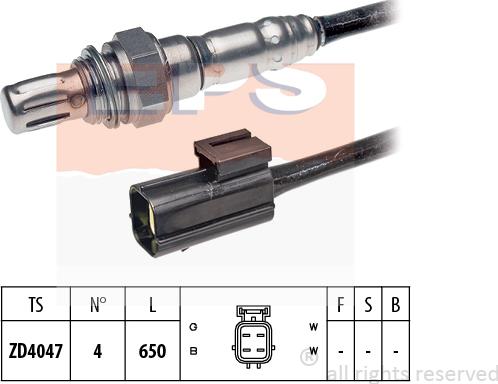 MDR EPS-1997 205 - Ламбда-сонда vvparts.bg