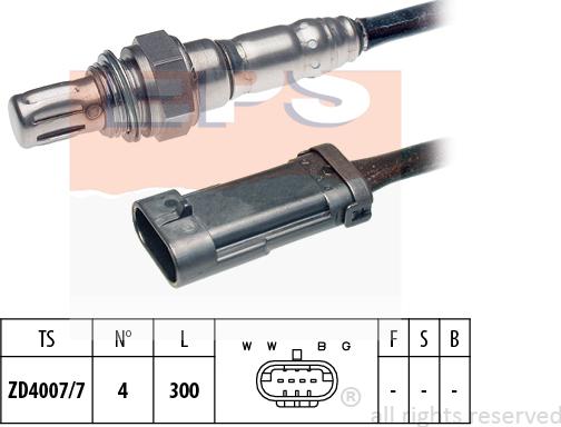 MDR EPS-1997 281 - Ламбда-сонда vvparts.bg