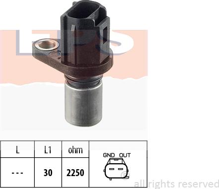 MDR EPS-1953 477 - Датчик, положение на разпределителния вал vvparts.bg