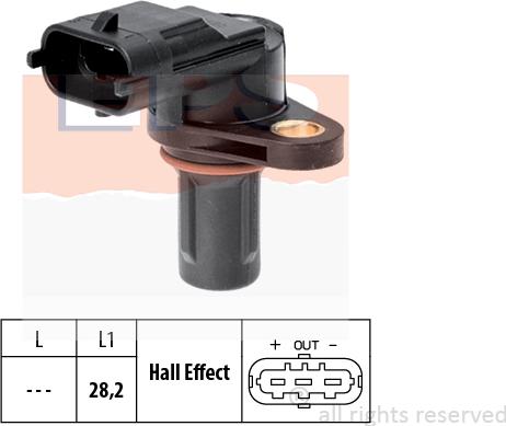 MDR EPS-1953 619 - Датчик, обороти vvparts.bg