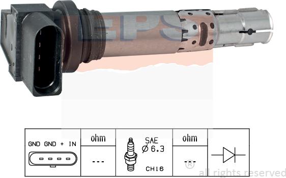 MDR EPS-1970 474 - Запалителна бобина vvparts.bg