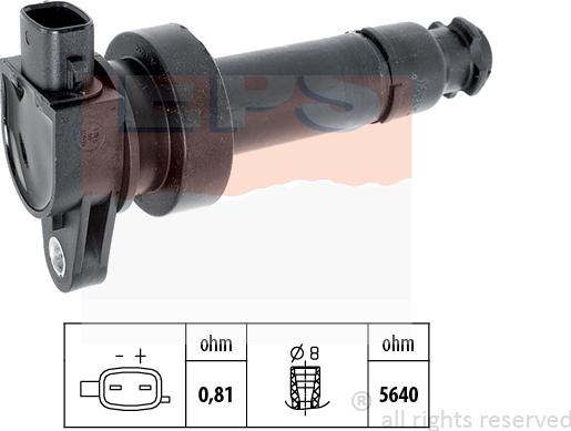 MDR EPS-1970 543 - Запалителна бобина vvparts.bg