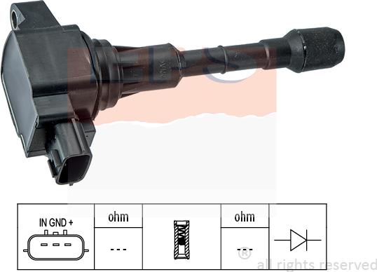 MDR EPS-1970 533 - Запалителна бобина vvparts.bg