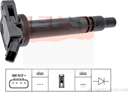 MDR EPS-1970 537 - Запалителна бобина vvparts.bg