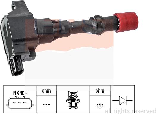 MDR EPS-1970 529 - Запалителна бобина vvparts.bg