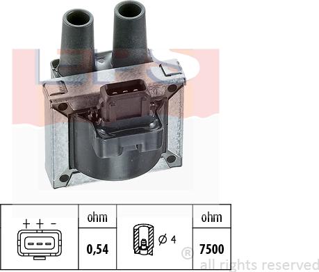 MDR EPS-1970 196 - Запалителна бобина vvparts.bg