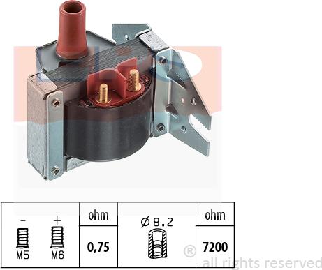 MDR EPS-1970 169 - Запалителна бобина vvparts.bg