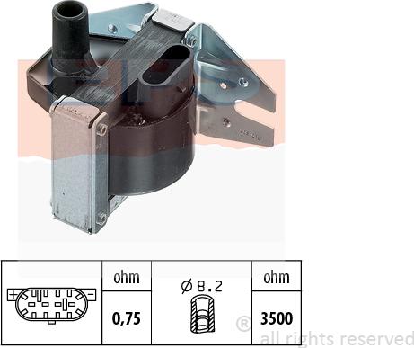 MDR EPS-1970 108 - Запалителна бобина vvparts.bg