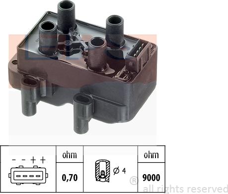 MDR EPS-1970 188 - Запалителна бобина vvparts.bg