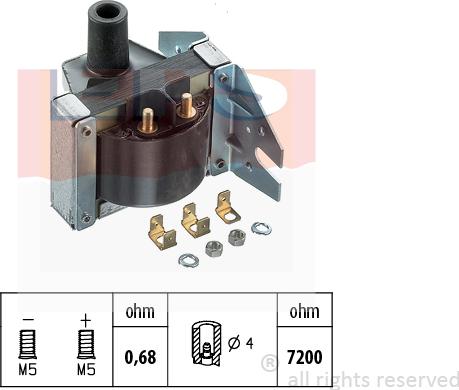 MDR EPS-1970 126 - Запалителна бобина vvparts.bg