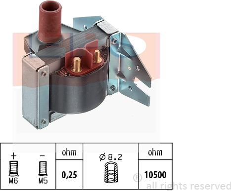 MDR EPS-1970 179 - Запалителна бобина vvparts.bg