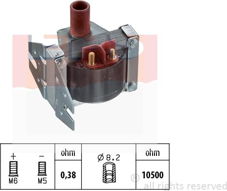 MDR EPS-1970 178 - Запалителна бобина vvparts.bg