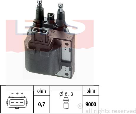 MDR EPS-1970 355 - Запалителна бобина vvparts.bg