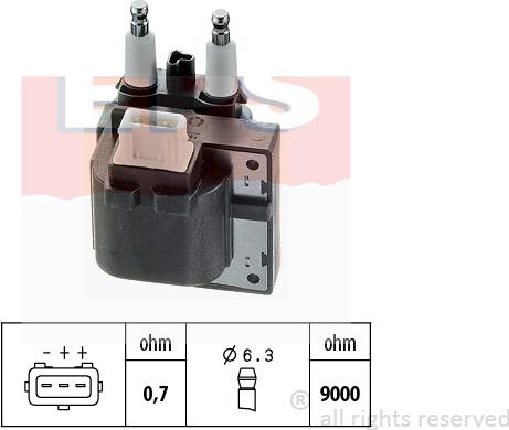 MDR EPS-1970 356 - Запалителна бобина vvparts.bg