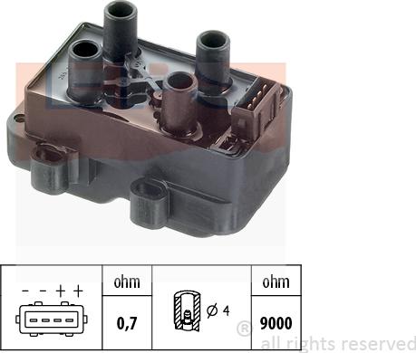 MDR EPS-1970 365 - Запалителна бобина vvparts.bg