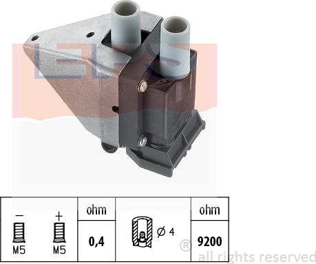 MDR EPS-1970 317 - Запалителна бобина vvparts.bg